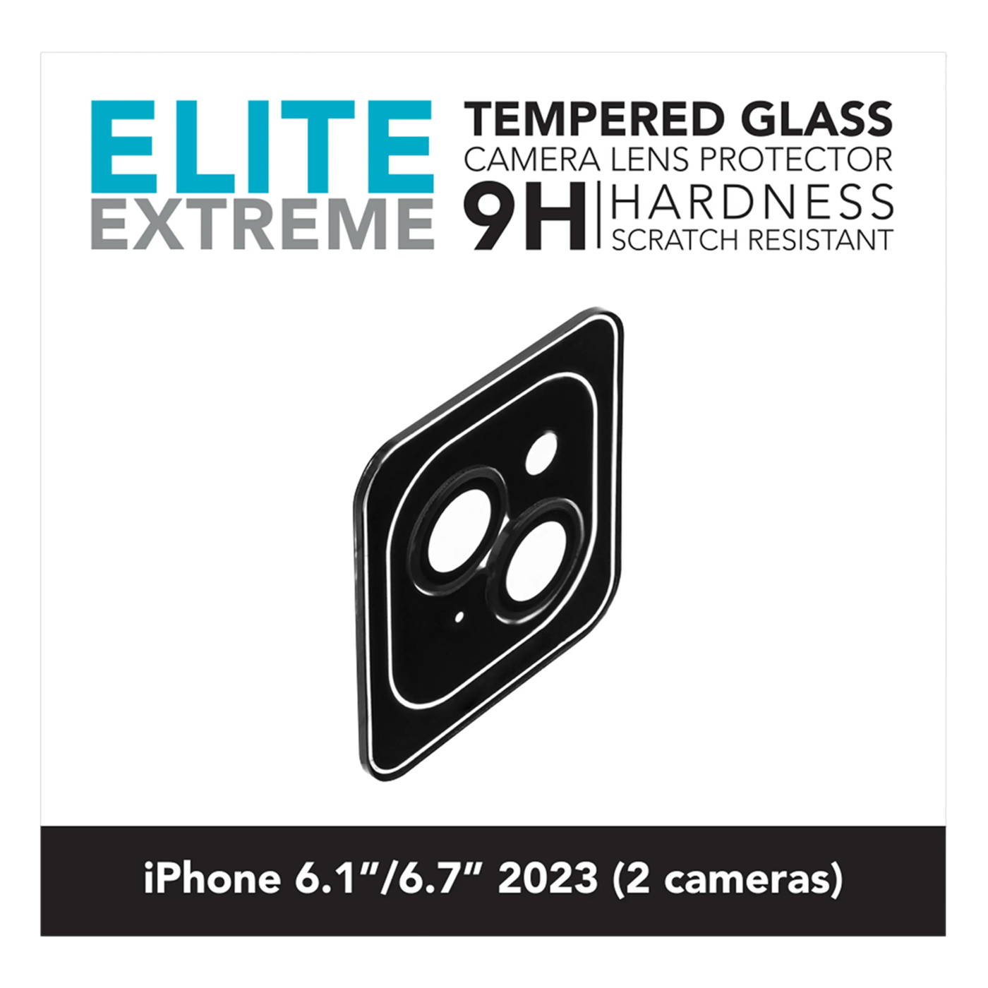 Linocell Elite Extreme Skydd för kameralinsen iPhone 15 och 15 Plus