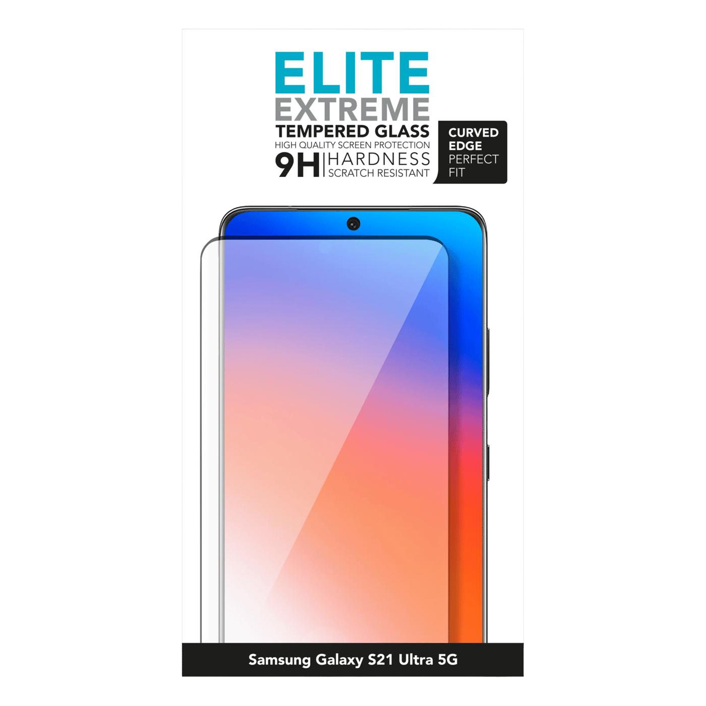Linocell Elite Extreme Curved Skjermbeskytter for Galaxy S21 Ultra