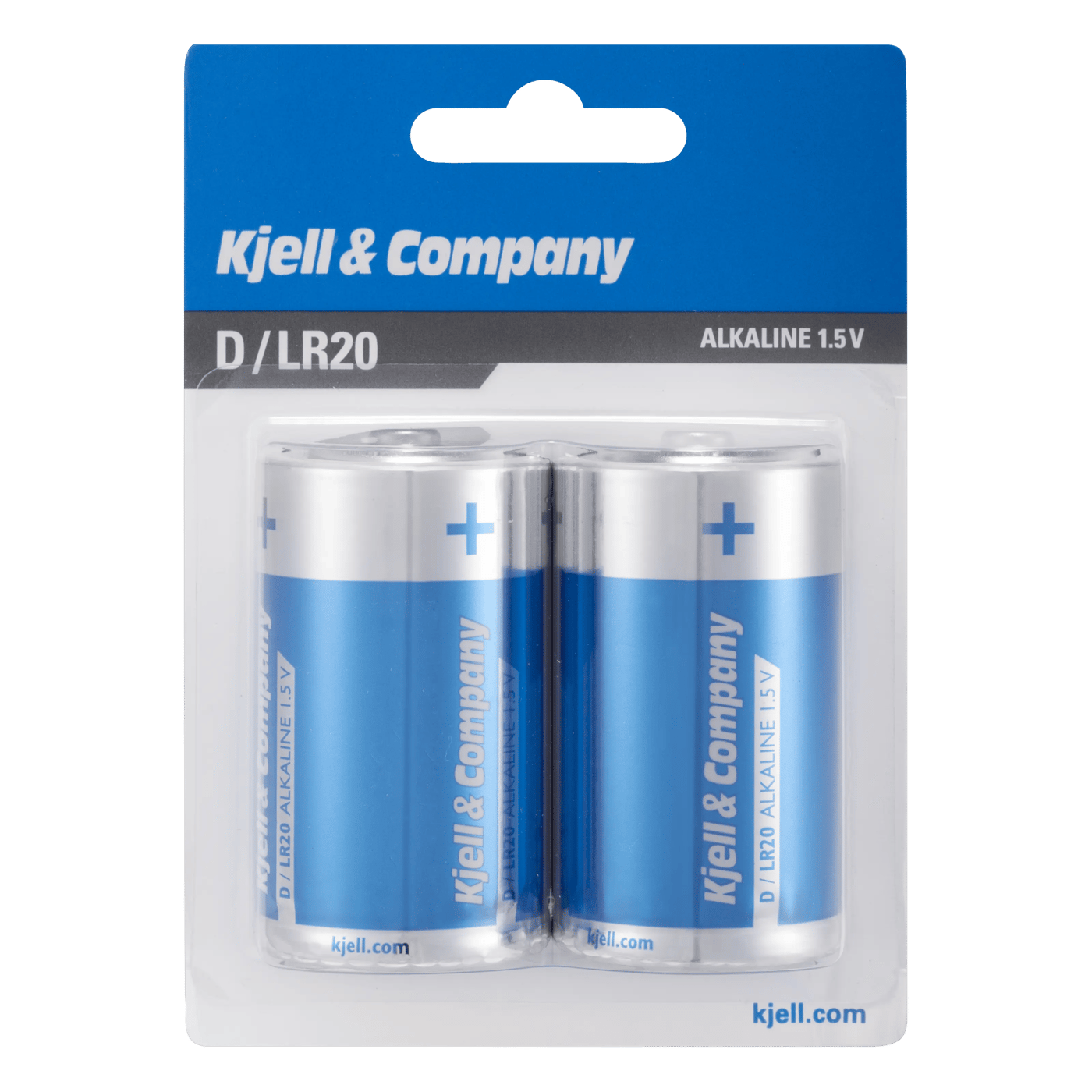 Kjell & Company D-batterier (LR20) 2-pack