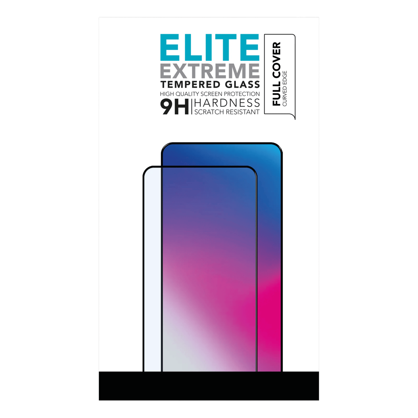 Linocell Elite Extreme Curved Skjermbeskytter for iPhone 13, 13 Pro, 14, 16e og 17e