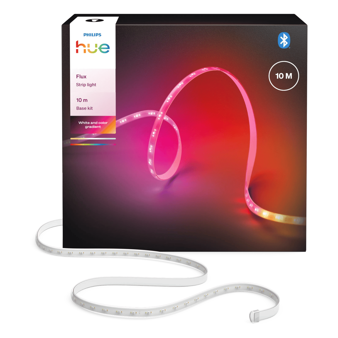 Philips Hue Flux LED‑list – Smart RGBW‑innendørsbelysning 10 m