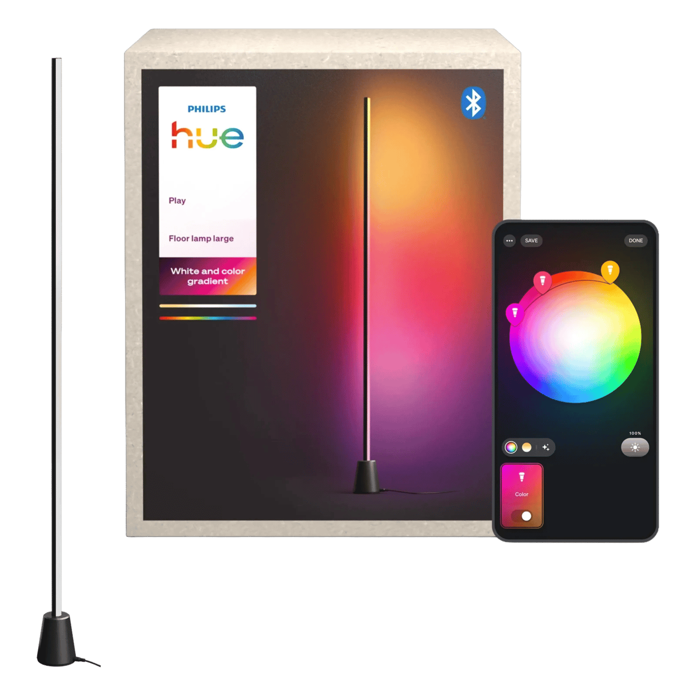 Philips Hue Play gradient golvlampa 135 cm