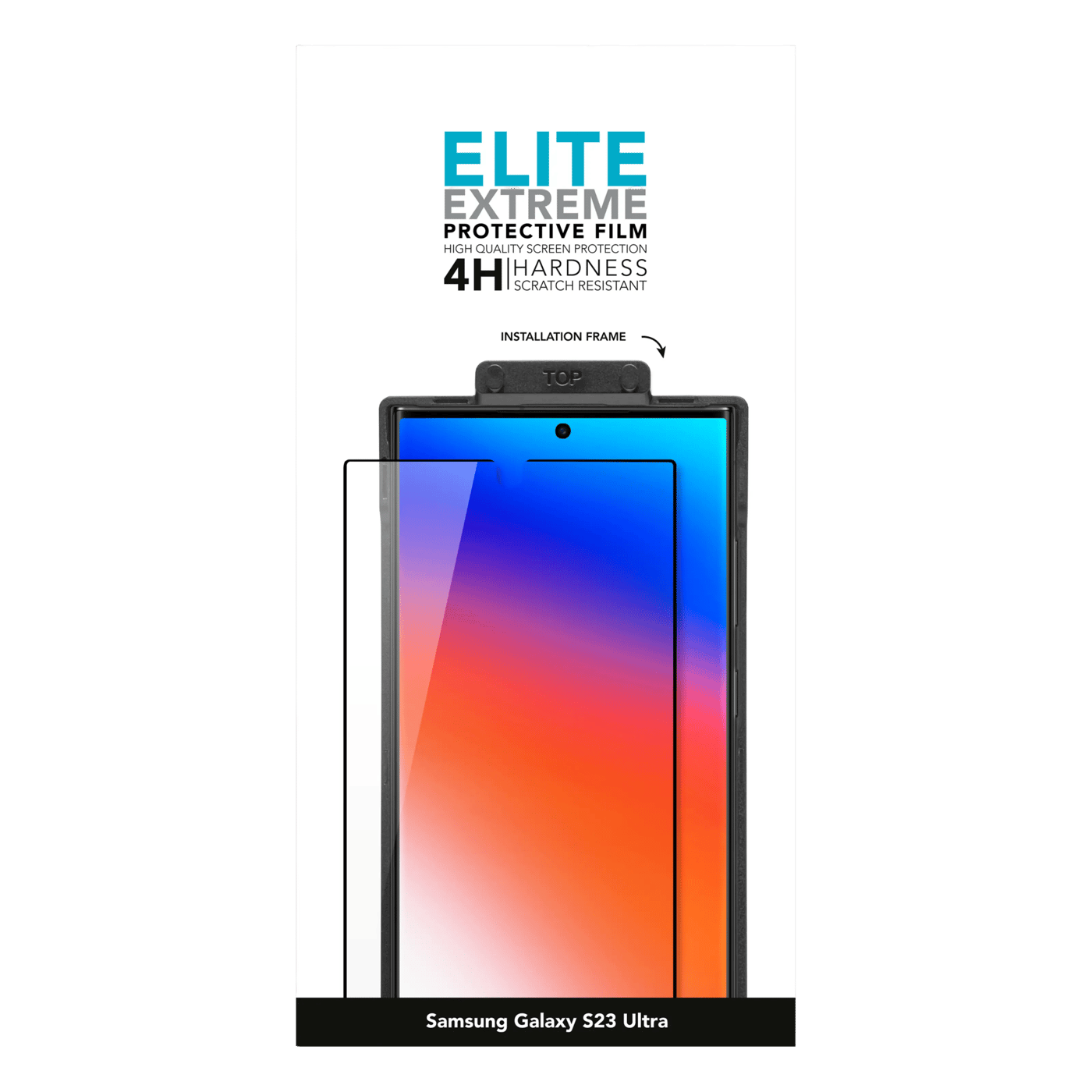 Linocell Elite Extreme Protective Skjermbeskytter for Galaxy S23 Ultra