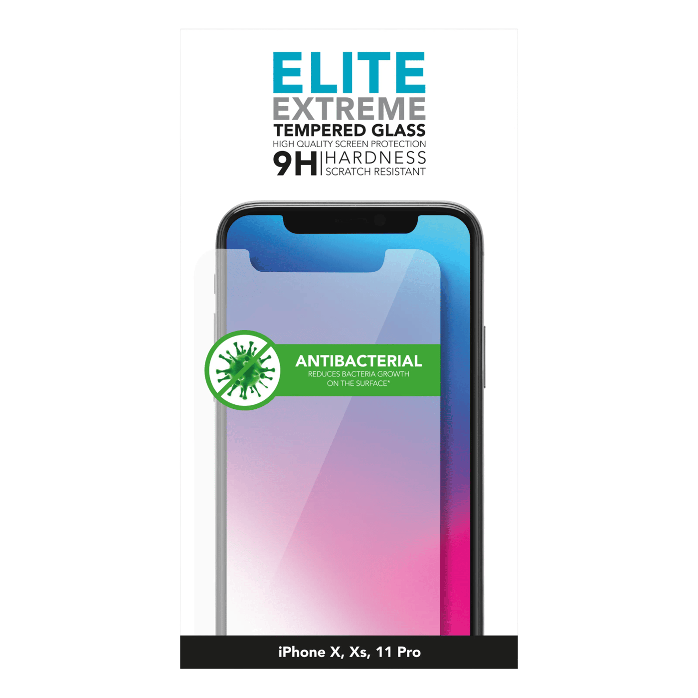 Linocell Elite Extreme Skjermbeskytter for iPhone 11 Pro/X/Xs