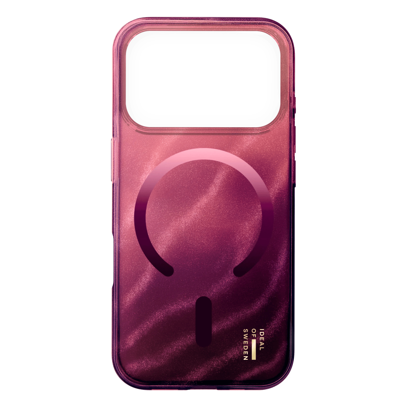 IDEAL OF SWEDEN Clear MagSafe Case for iPhone 17 Pro Max Cherry Lacquer