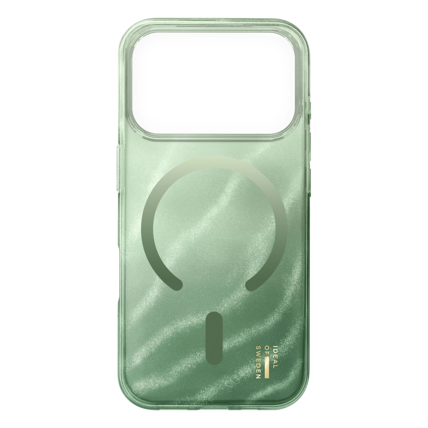 IDEAL OF SWEDEN Clear MagSafe Case for iPhone 17 Pro Max Sage Green