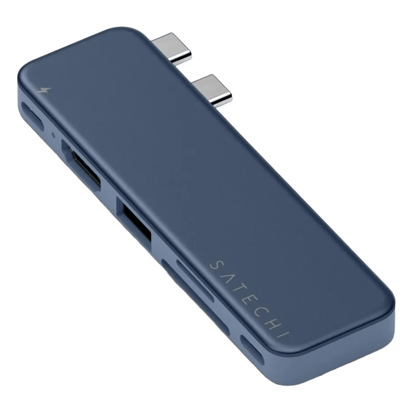 Satechi USB-C Snap Hub for MacBook Neo Indigo
