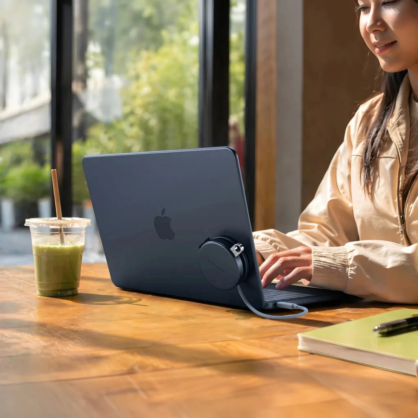 Satechi OntheGo 5-in-1 Multiport Adapter for MacBook Neo Indigo