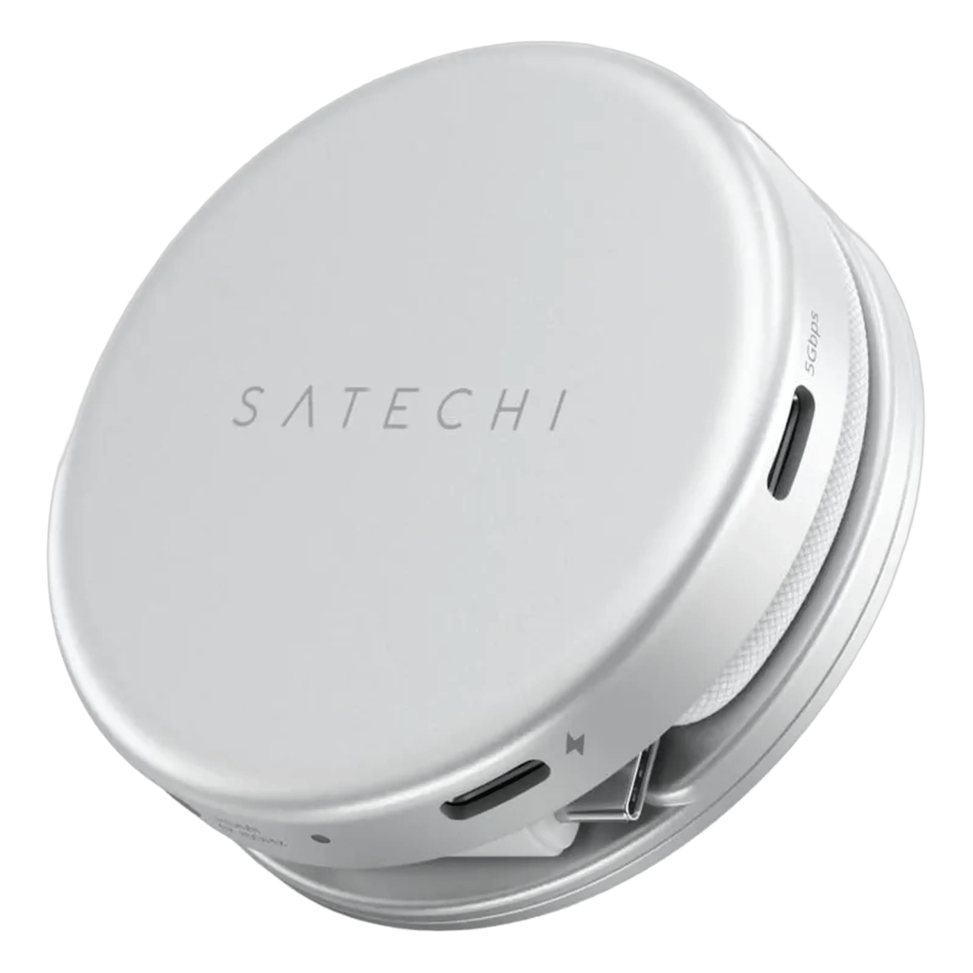Satechi OntheGo 5-in-1 Multiport Adapter Silver
