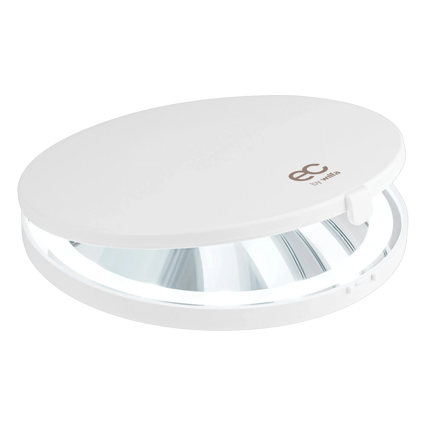 Wilfa EC Bright kompakt sminkspegel med LED Vit