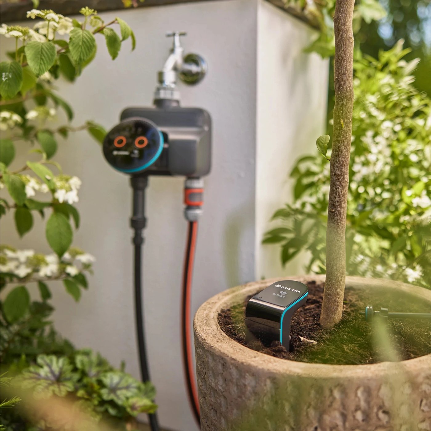 Gardena smart Dual bevattningsdator Svart