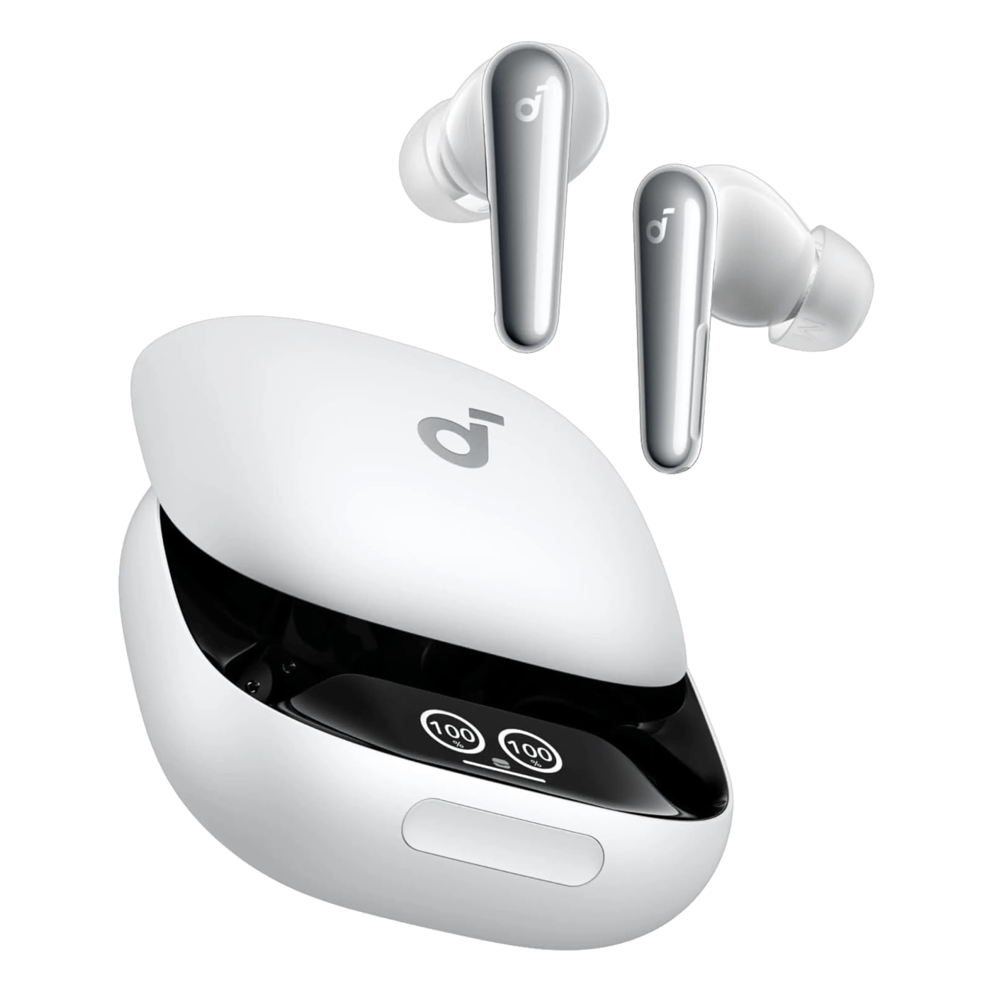 Soundcore Liberty 4 Pro trådløse hodetelefoner med støyreduksjon White