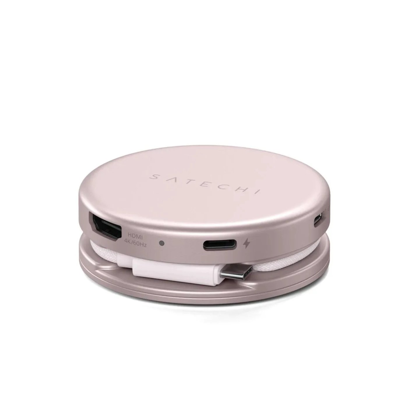 Satechi OntheGo 5-in-1 Multiport Adapter för MacBook Neo Rouge