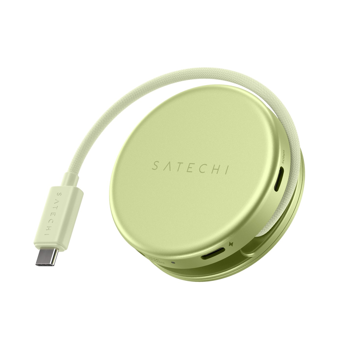 Satechi OntheGo 5-in-1 Multiport Adapter för MacBook Neo Citrus