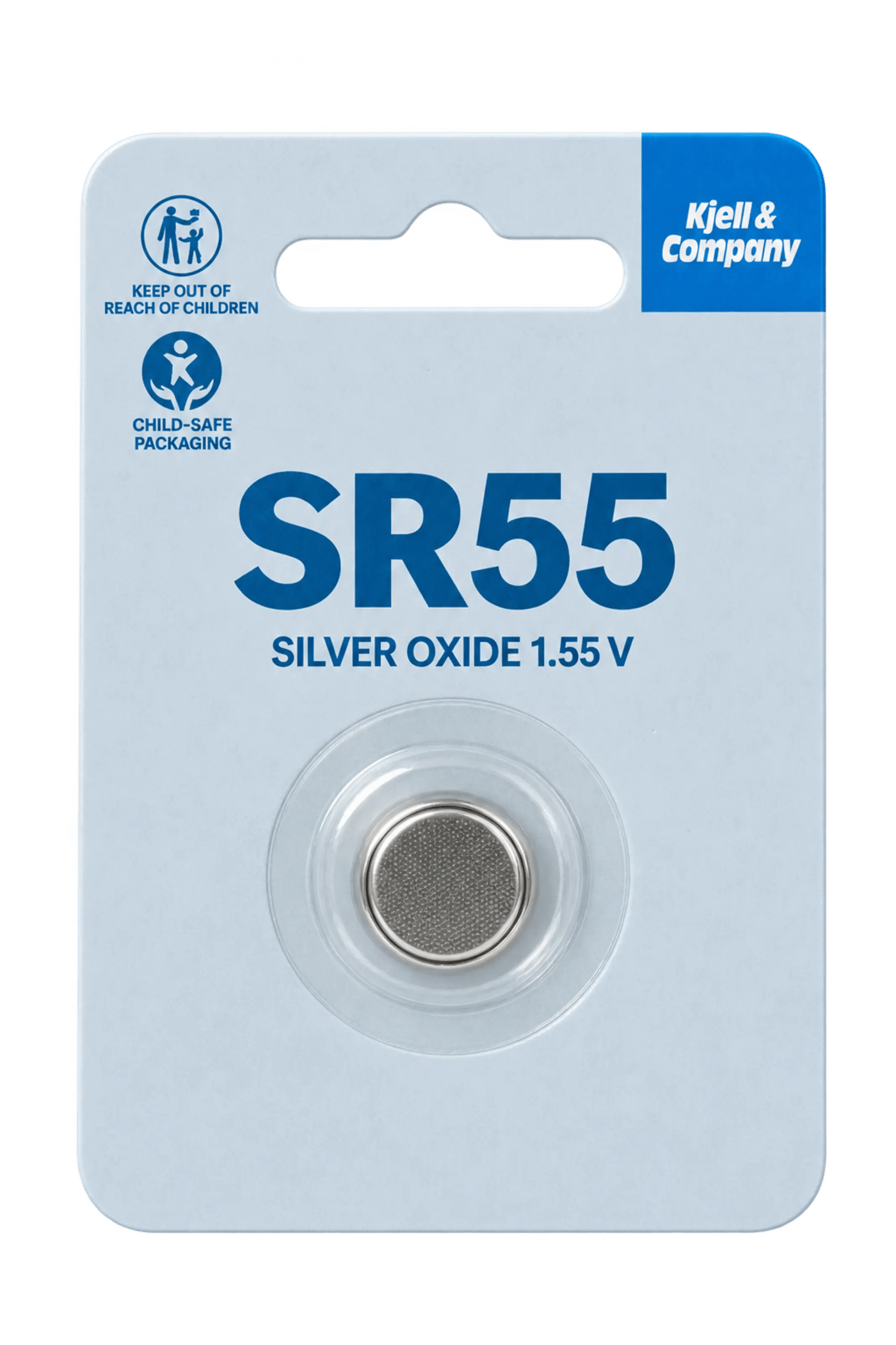 Knappcellebatteri SR55 (381)