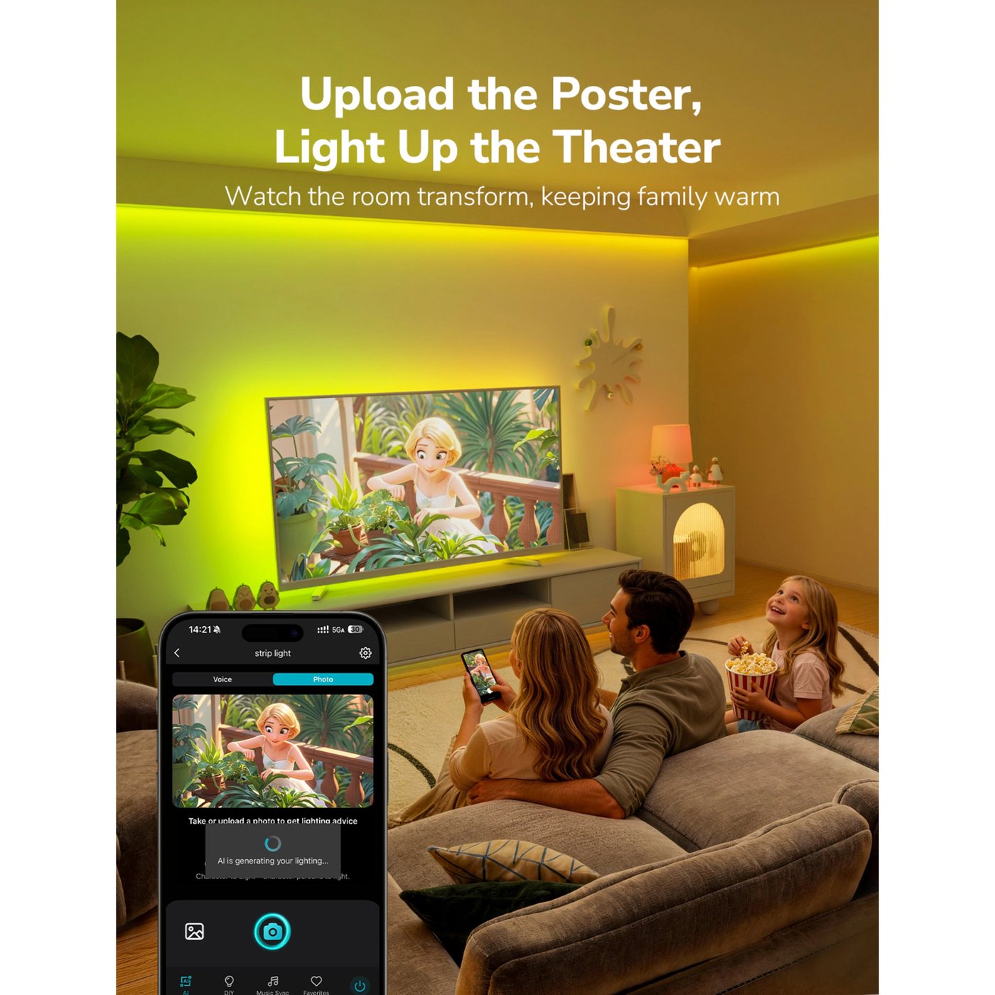 Lepro S1 AI Smart LED-list med RGBIC 10 m