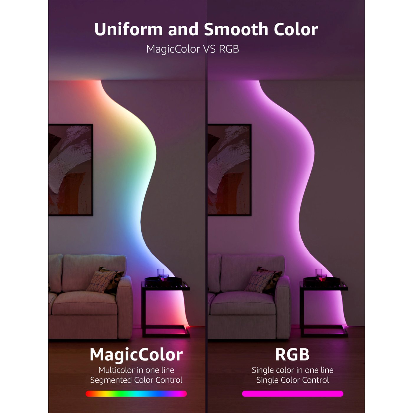 Lepro S2 AI Smart LED-list med RGBIC 5 m