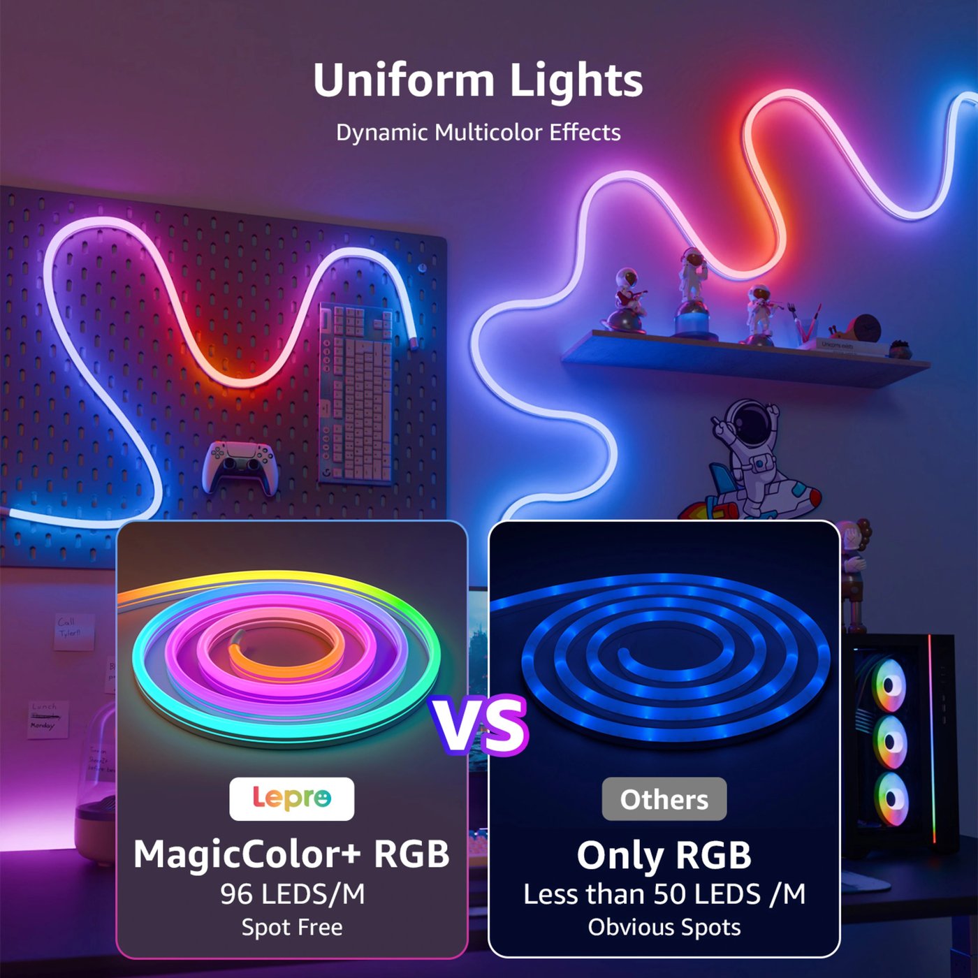 Lepro N1 AI Smart Rainbow LED-neonslynge 5 m