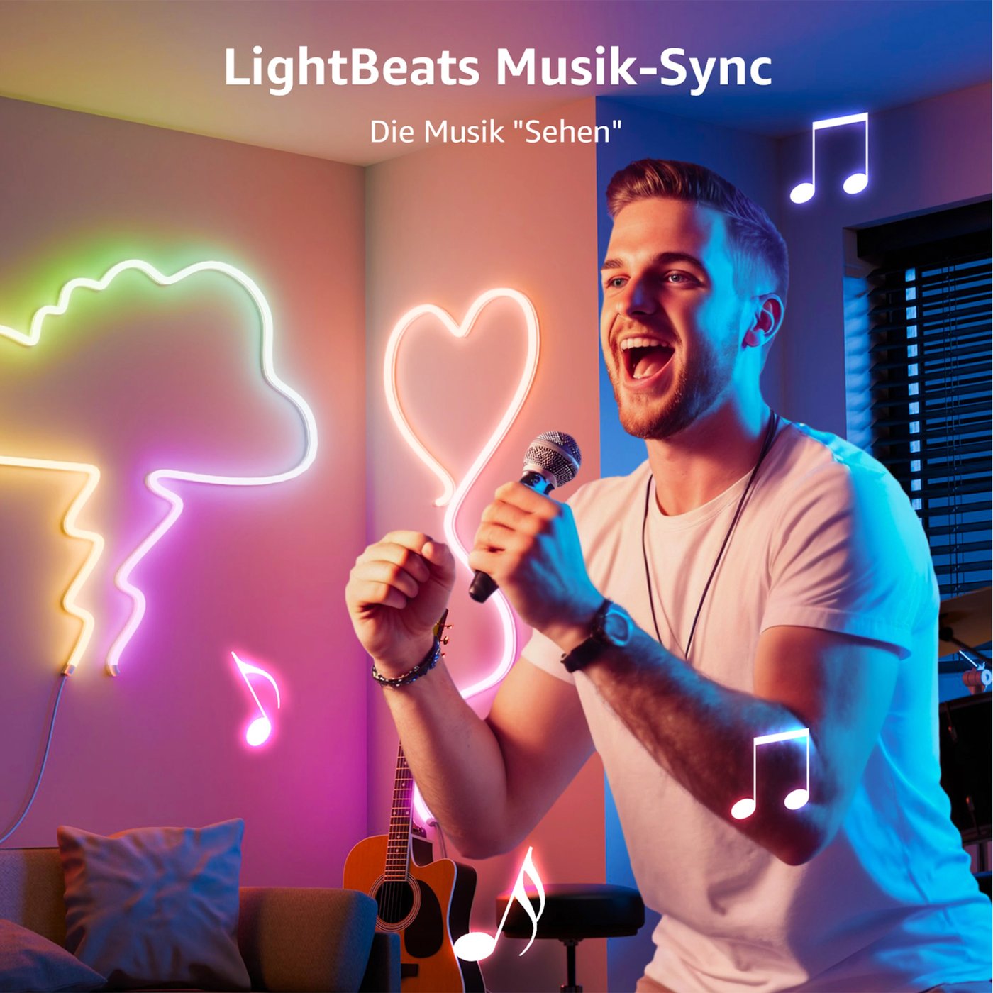 Lepro N1 AI Smart Rainbow LED-neonslynge 5 m