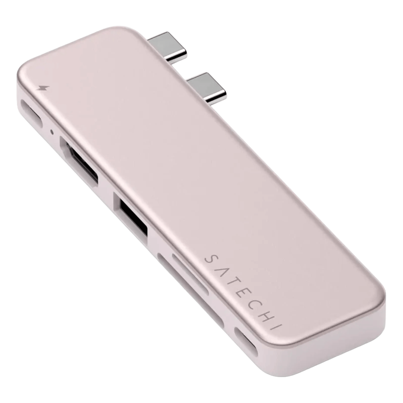 Satechi USB-C Snap Hub för MacBook Neo Rouge
