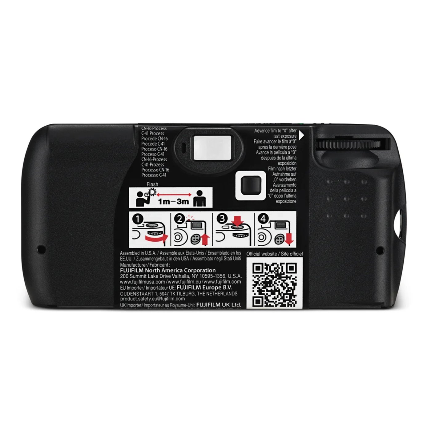 Fujifilm QuickSnap Black and White engangskamera 27 bilder