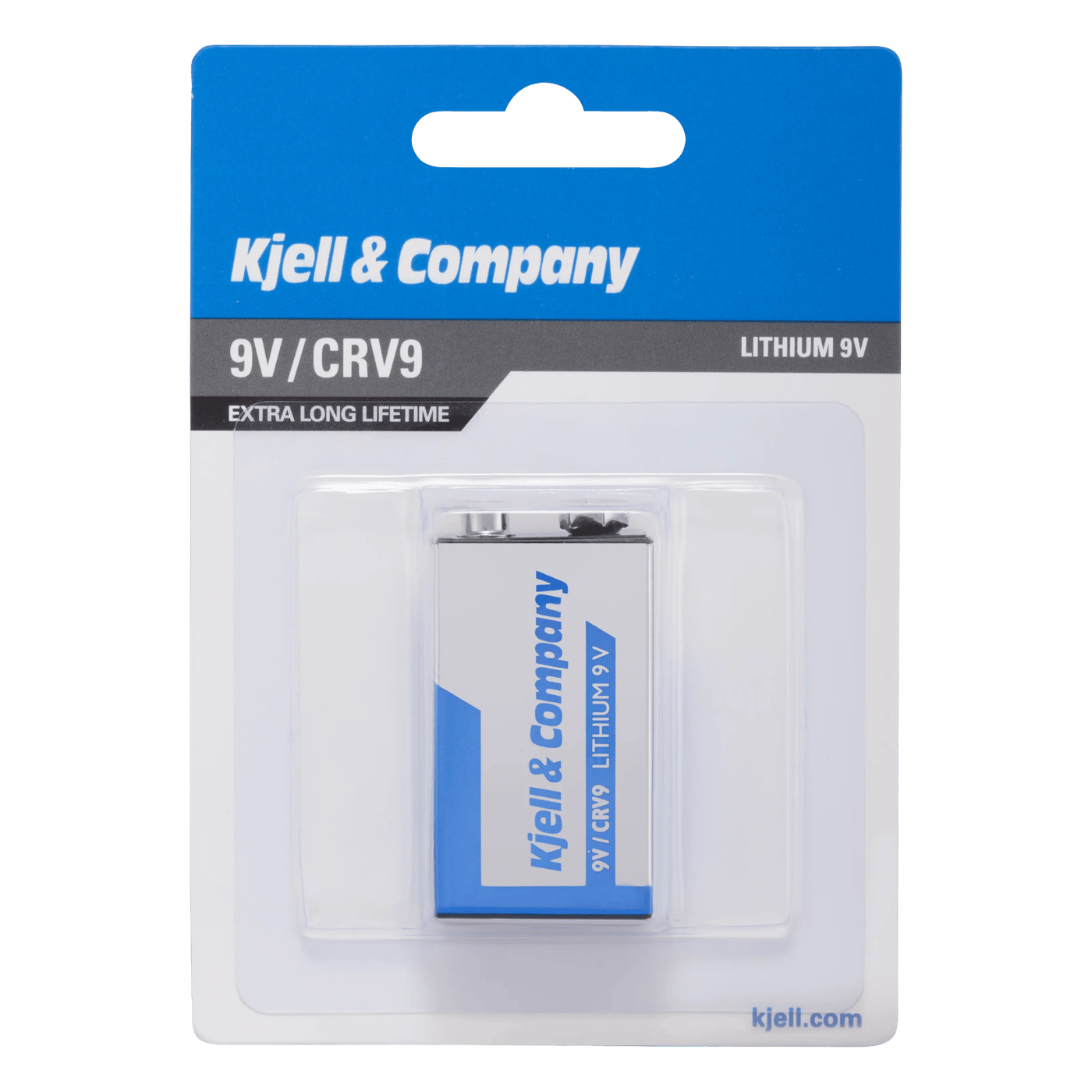 Kjell & Company 9 V-litiumbatteri (CR-V9)