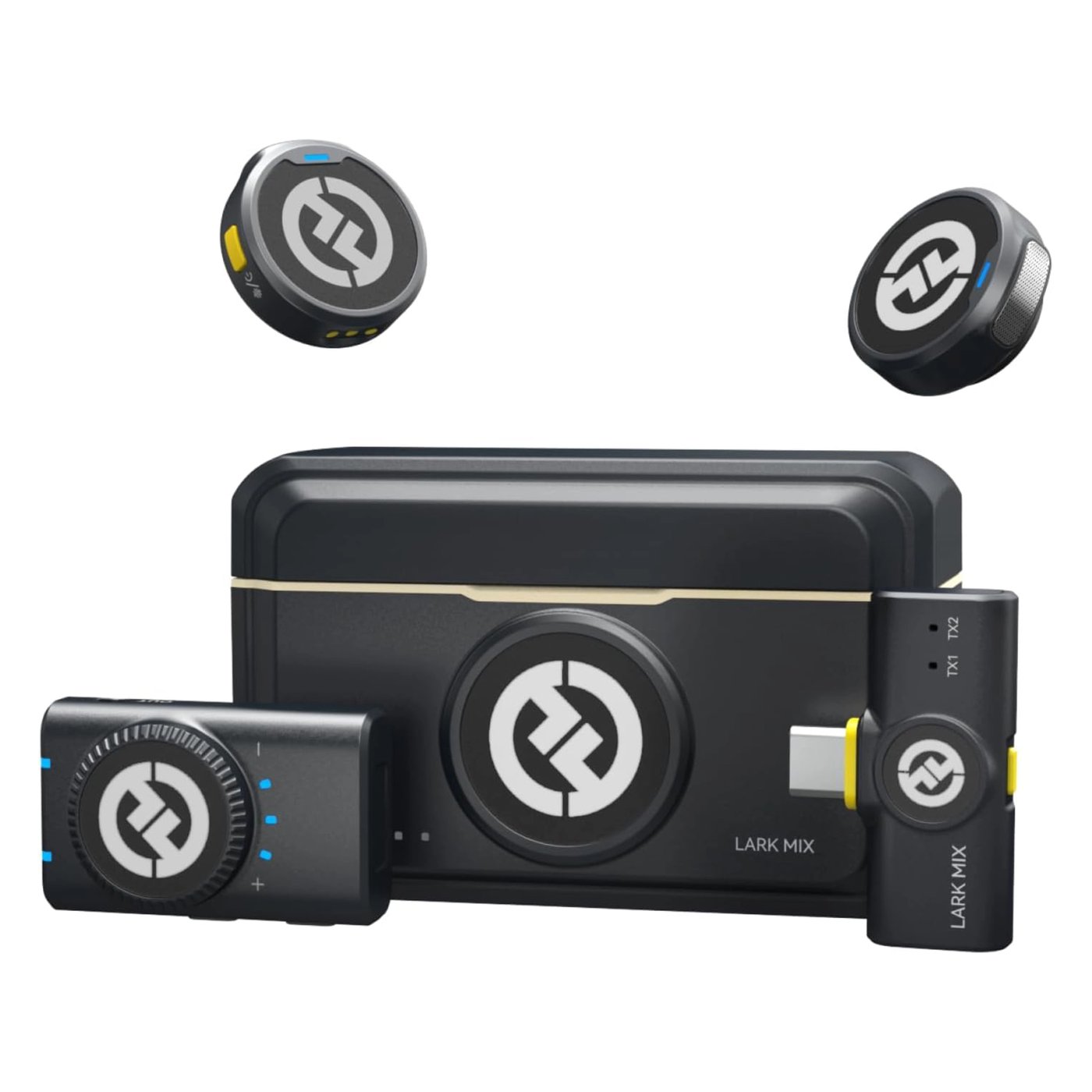 Hollyland LARK M2 Mini Combo trådløst mikrofonsystem Kamera + USB-C