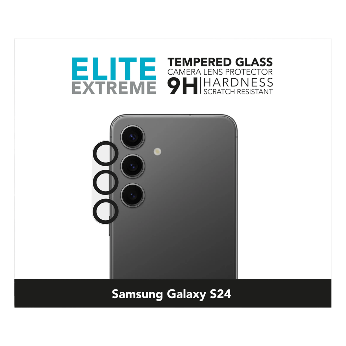 Linocell Elite Ekstreme Beskytter for kameralinsen på Galaxy S24