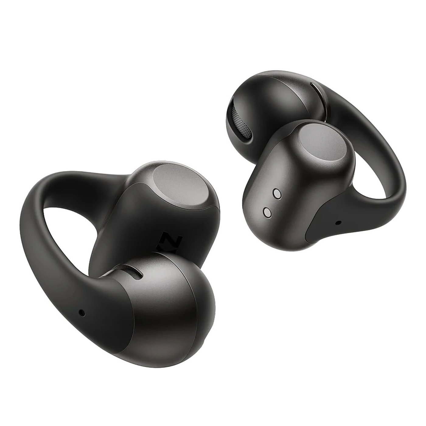 Shokz OpenDots 2 open-ear clip-on-hörlurar Svart