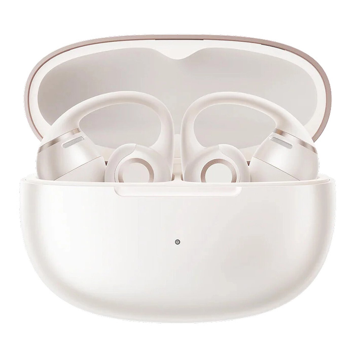Shokz OpenDots 2 open-ear clip-on-hörlurar Vit