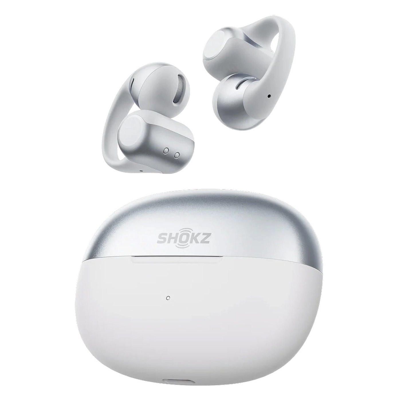 Shokz OpenDots 2 open-ear clip-on-hörlurar Grå