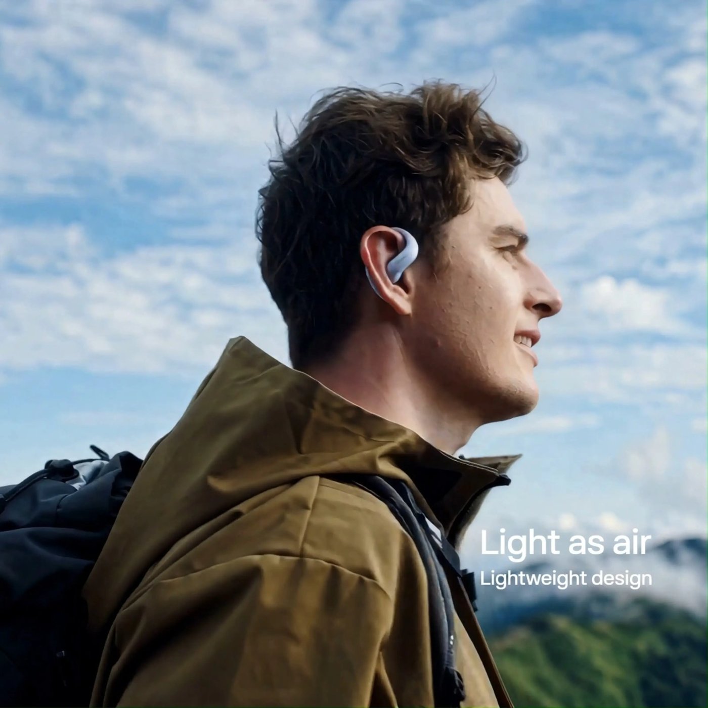 Shokz OpenFit Air 2 open-ear-hodetelefoner Blå