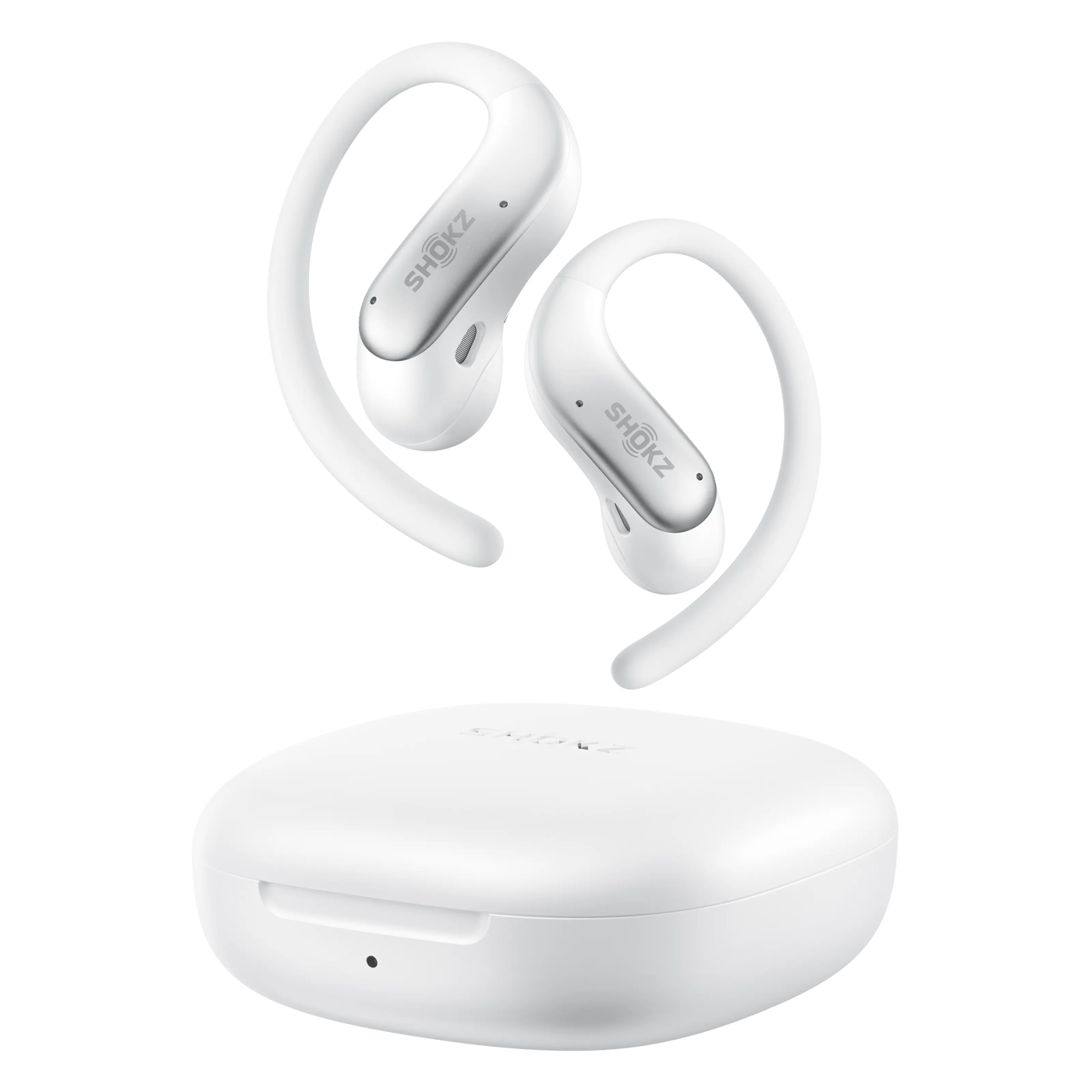 Shokz OpenFit Air 2 open-ear-hodetelefoner Hvit