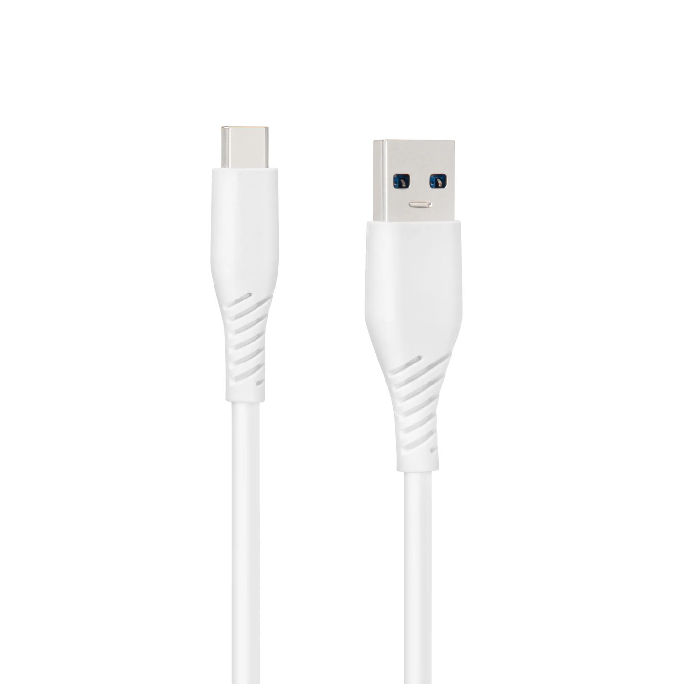 Linocell USB-A til USB-C-kabel Hvit 1 m
