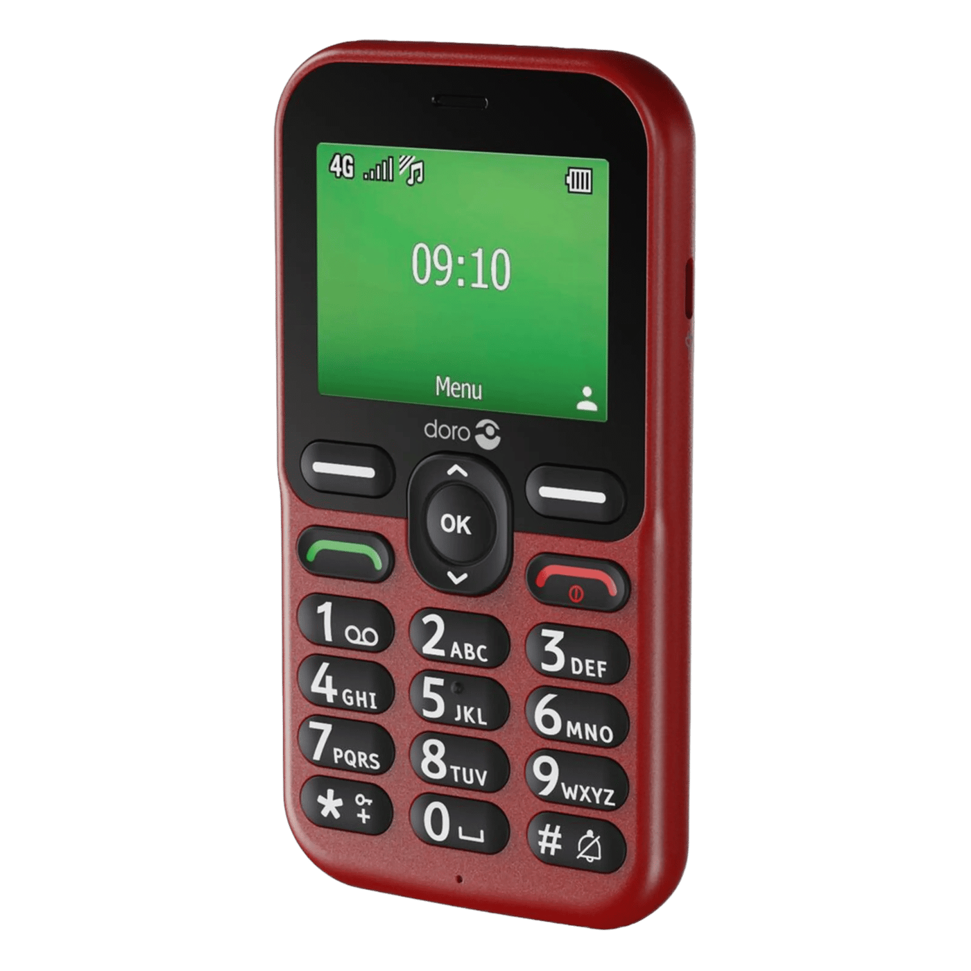 Doro Leva E11 knapptelefon Röd
