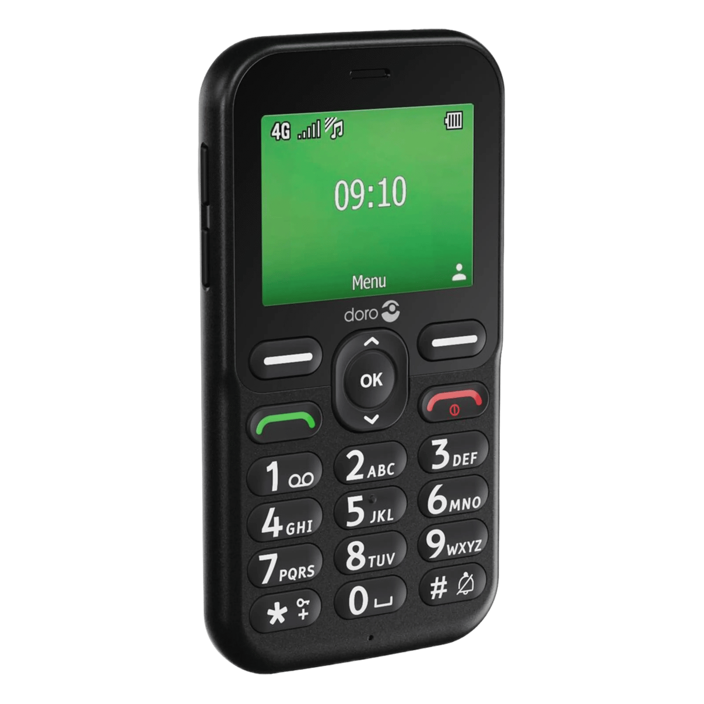Doro Leva E11 knapptelefon Svart