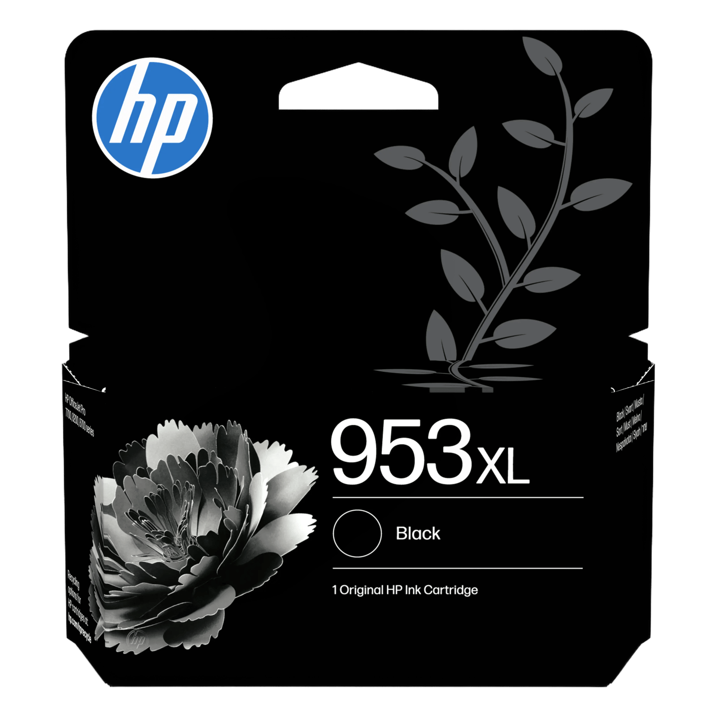 HP 953XL Originalbläckpatron Svart