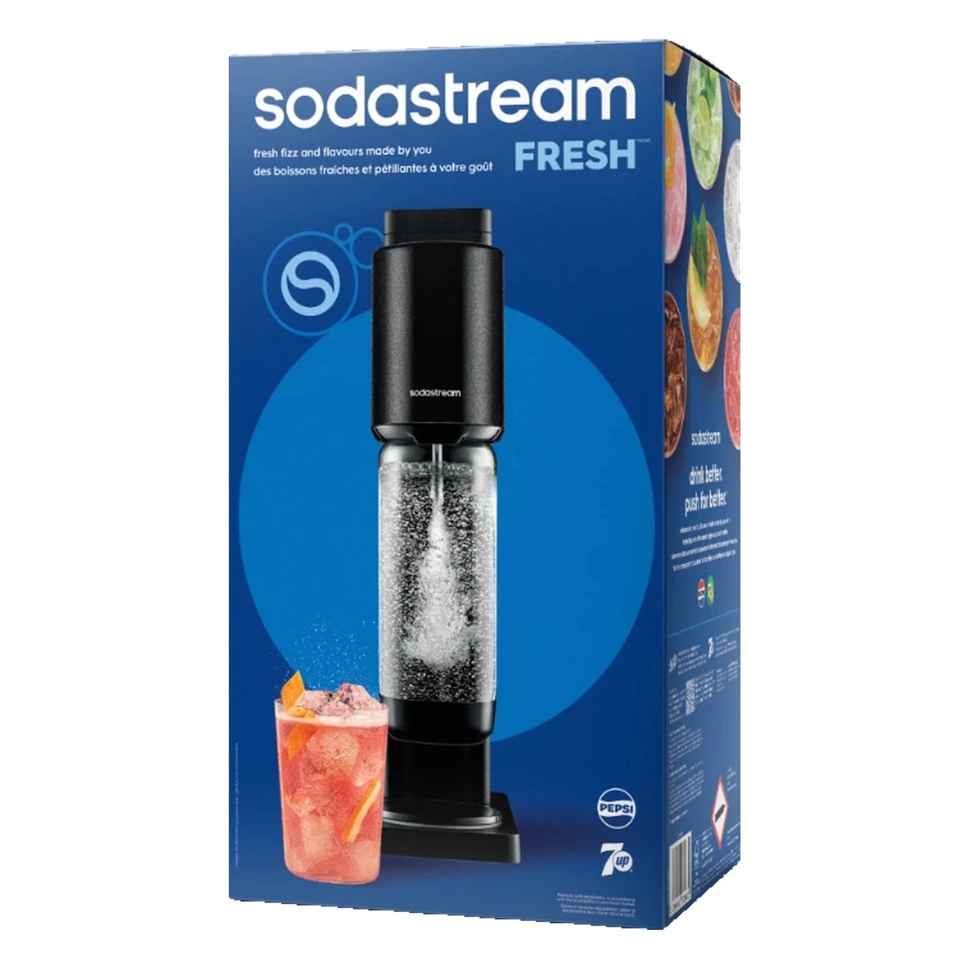 Sodastream SodaStream Fresh kolsyremaskin uten sylinder Svart
