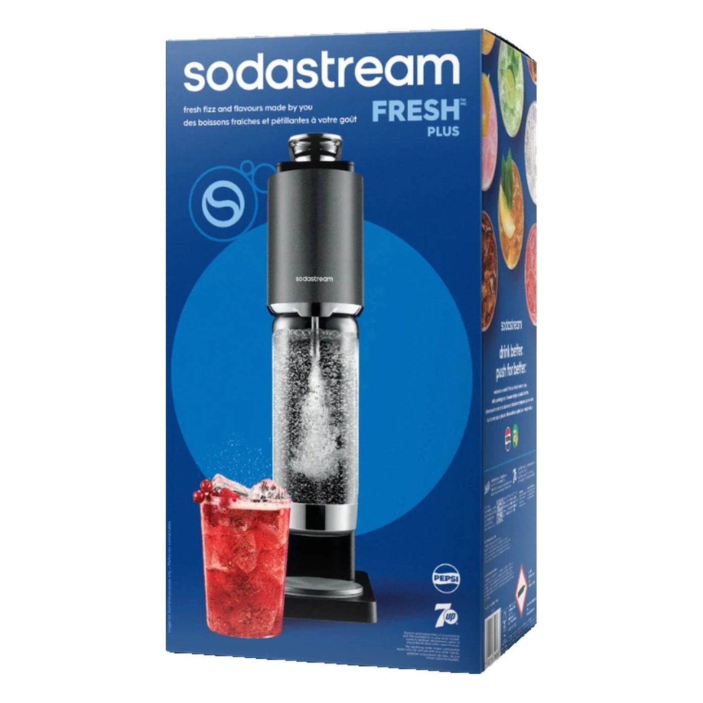 Sodastream Fresh Plus kolsyremaskin Svart