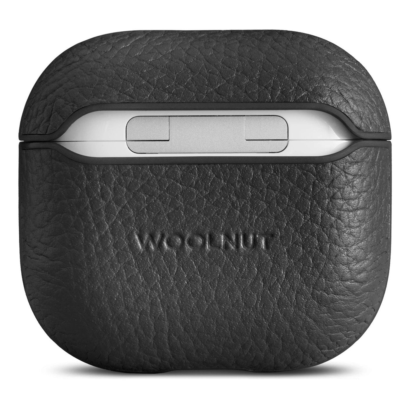 WOOLNUT Leather Case til AirPods 5 Svart