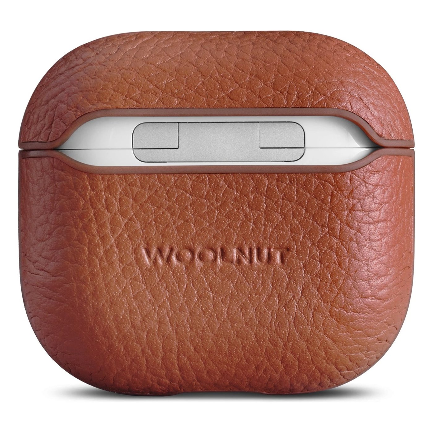 WOOLNUT Leather Case till AirPods 5 Cognac