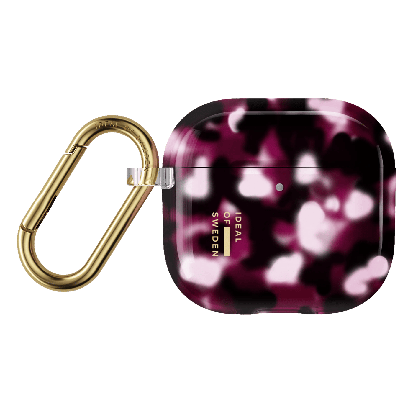 IDEAL OF SWEDEN Clear AirPods Case Gen 4 Cherry Crush