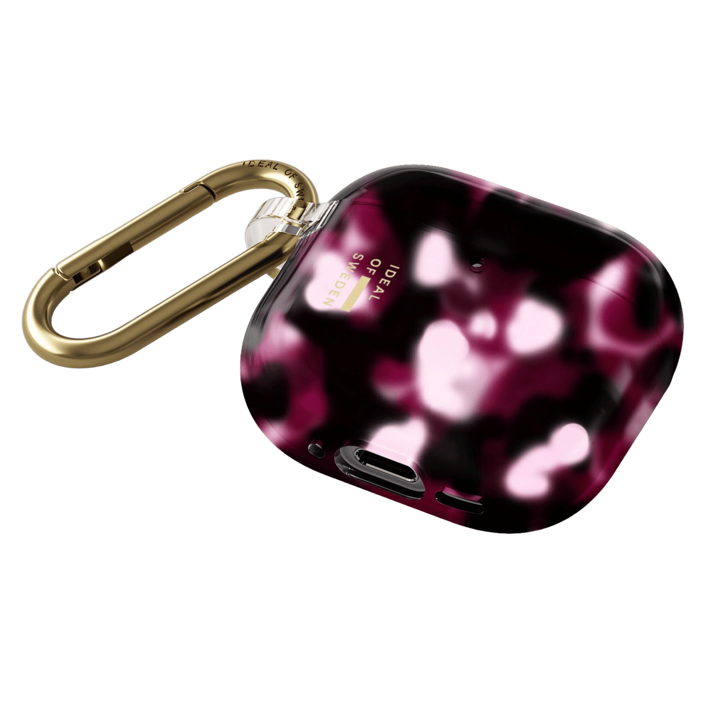 IDEAL OF SWEDEN Clear AirPods Case Gen 4 Cherry Crush