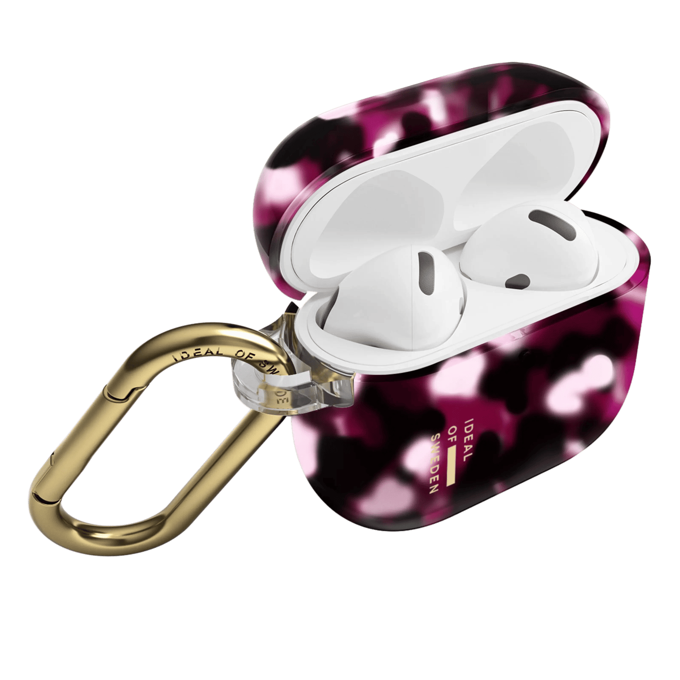 IDEAL OF SWEDEN Clear AirPods Case Gen 4 Cherry Crush