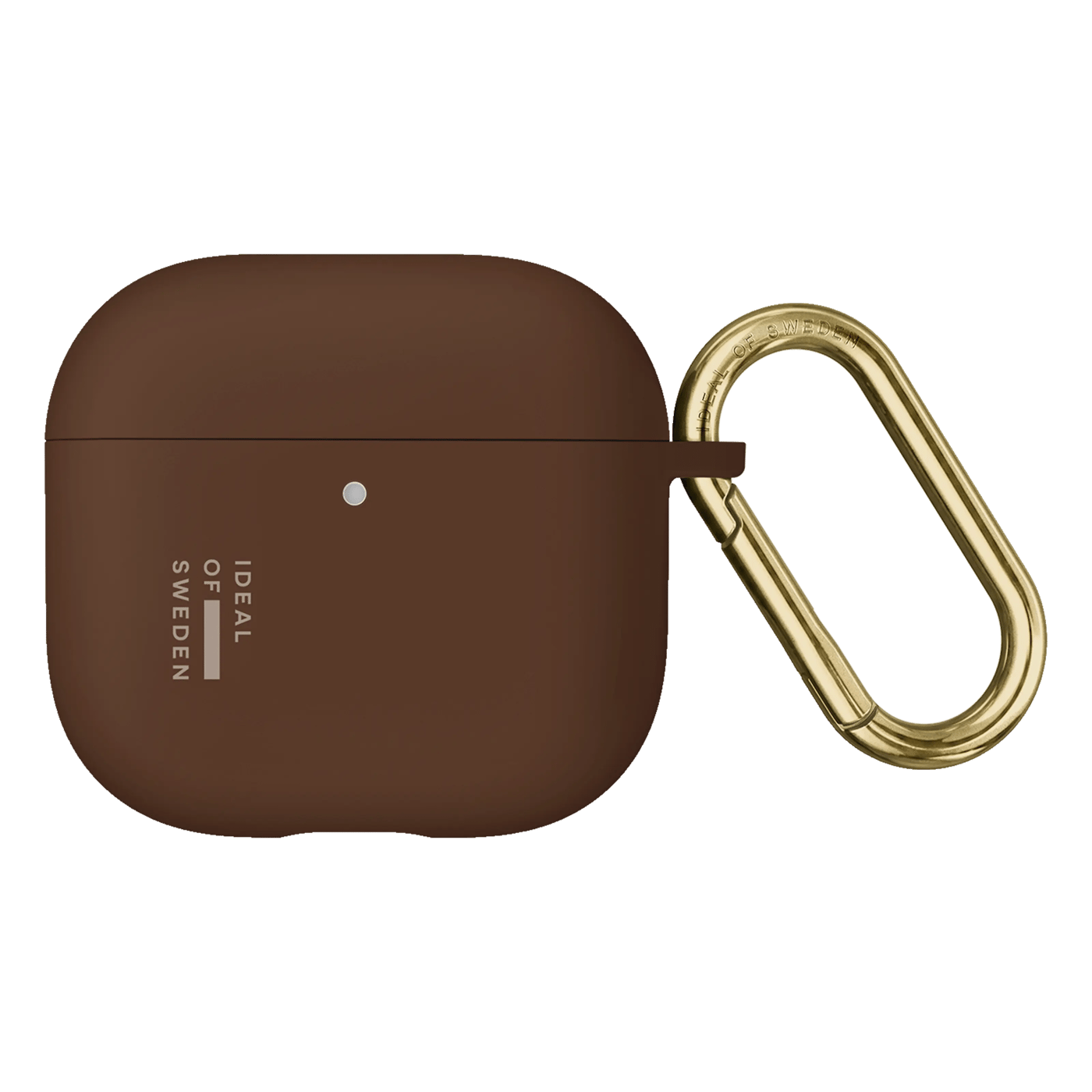 IDEAL OF SWEDEN Silicone AirPods Case Gen 4/5 Mocha Mousse