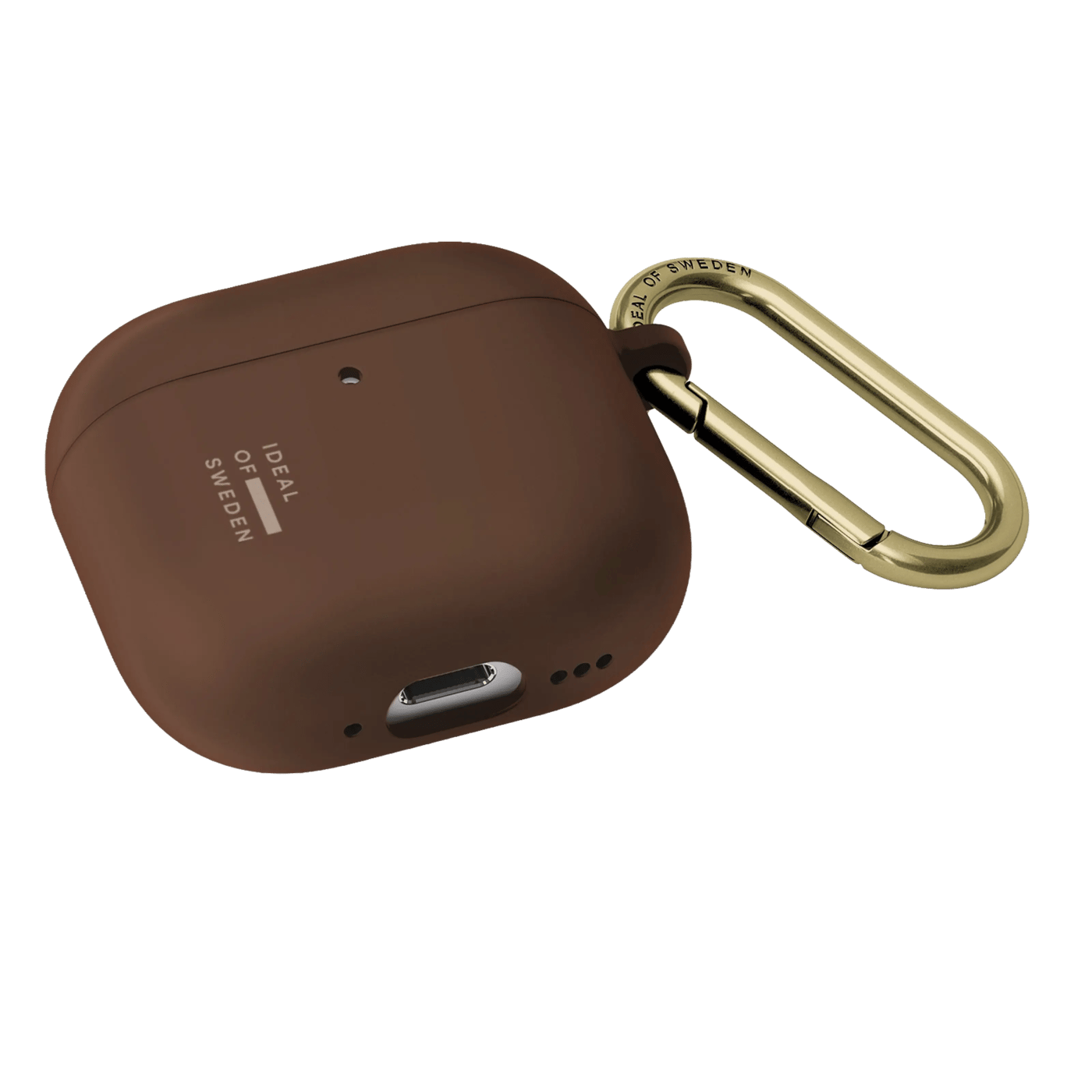 IDEAL OF SWEDEN Silicone AirPods Case Gen 4/5 Mocha Mousse