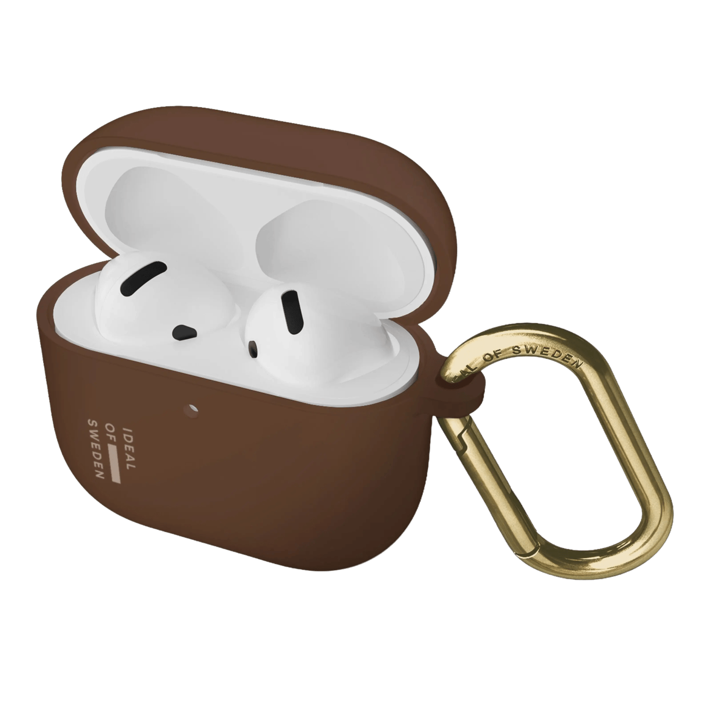IDEAL OF SWEDEN Silicone AirPods Case Gen 4/5 Mocha Mousse