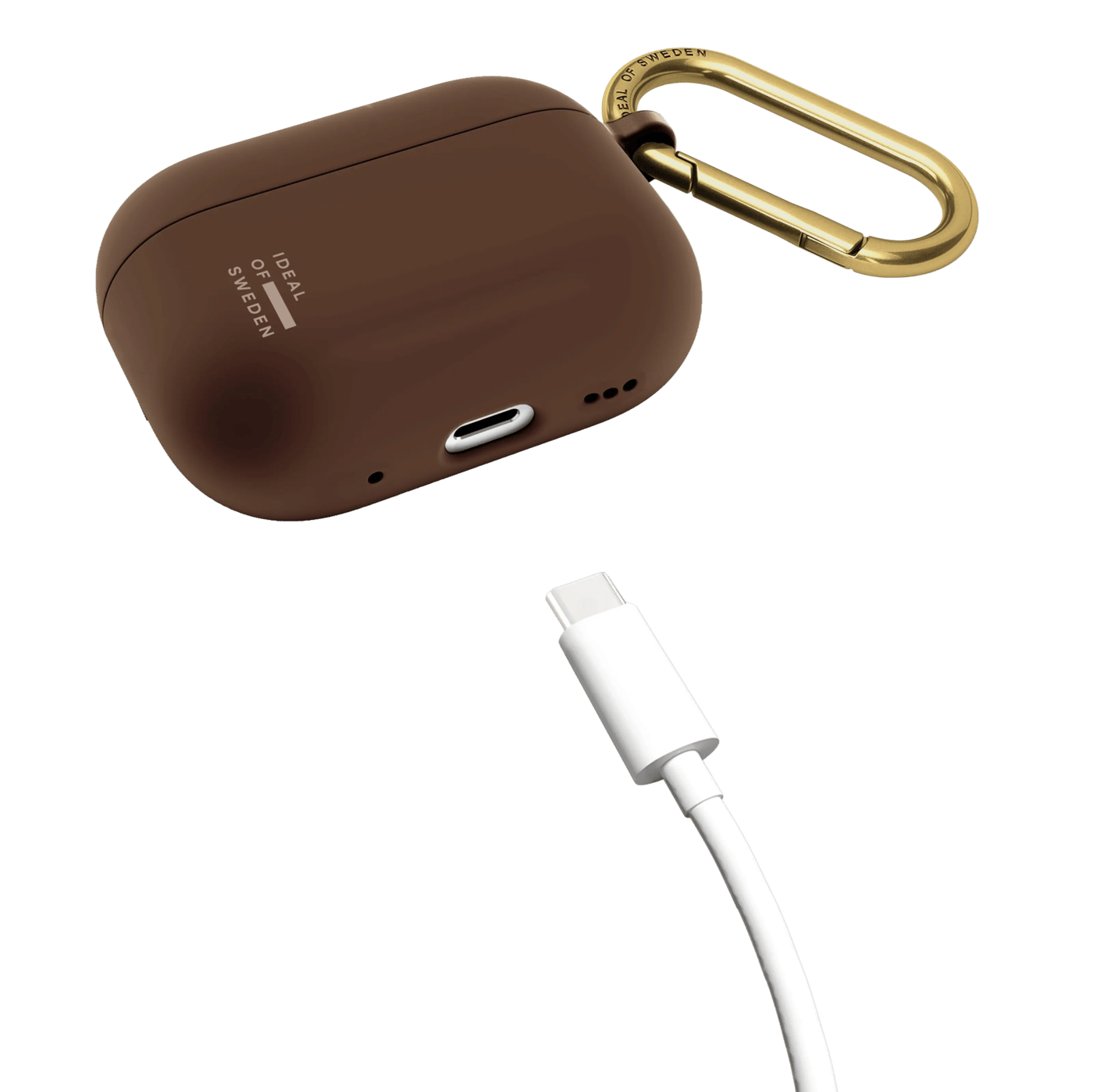 IDEAL OF SWEDEN Silicone AirPods Case Pro 3 Mocha Mousse