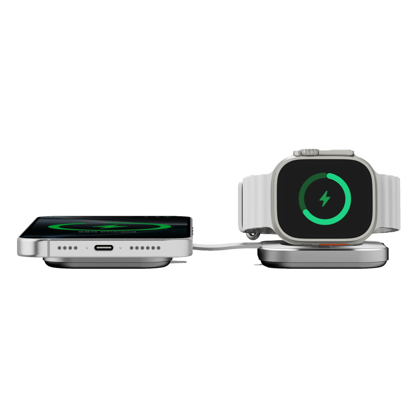 Linq 2-i-1 hopfällbar trådlös laddare MagSafe