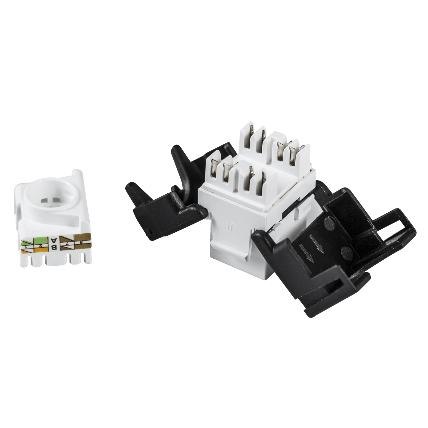 Luxorparts Keystone-jack Cat. 6 UTP verktygsfri